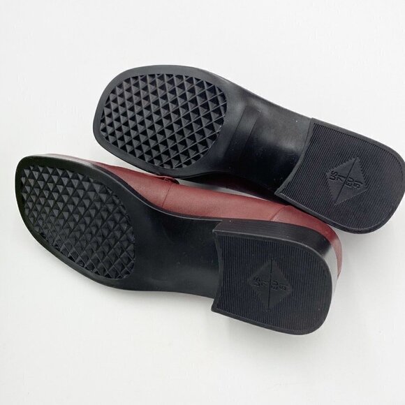NIB EASY SPIRIT Womens Burgundy Goldengirlzu Slip-on Leather Pumps 7.5M - Picture 5 of 8